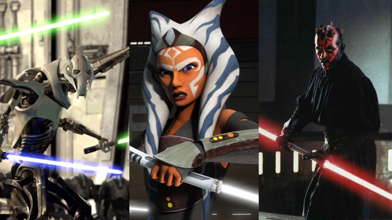 Screw your standards, I want 15 lightsabers.